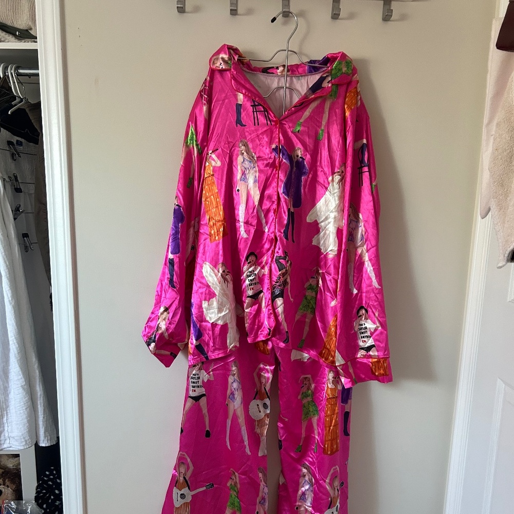 Satin Taylor Swift Pajamas